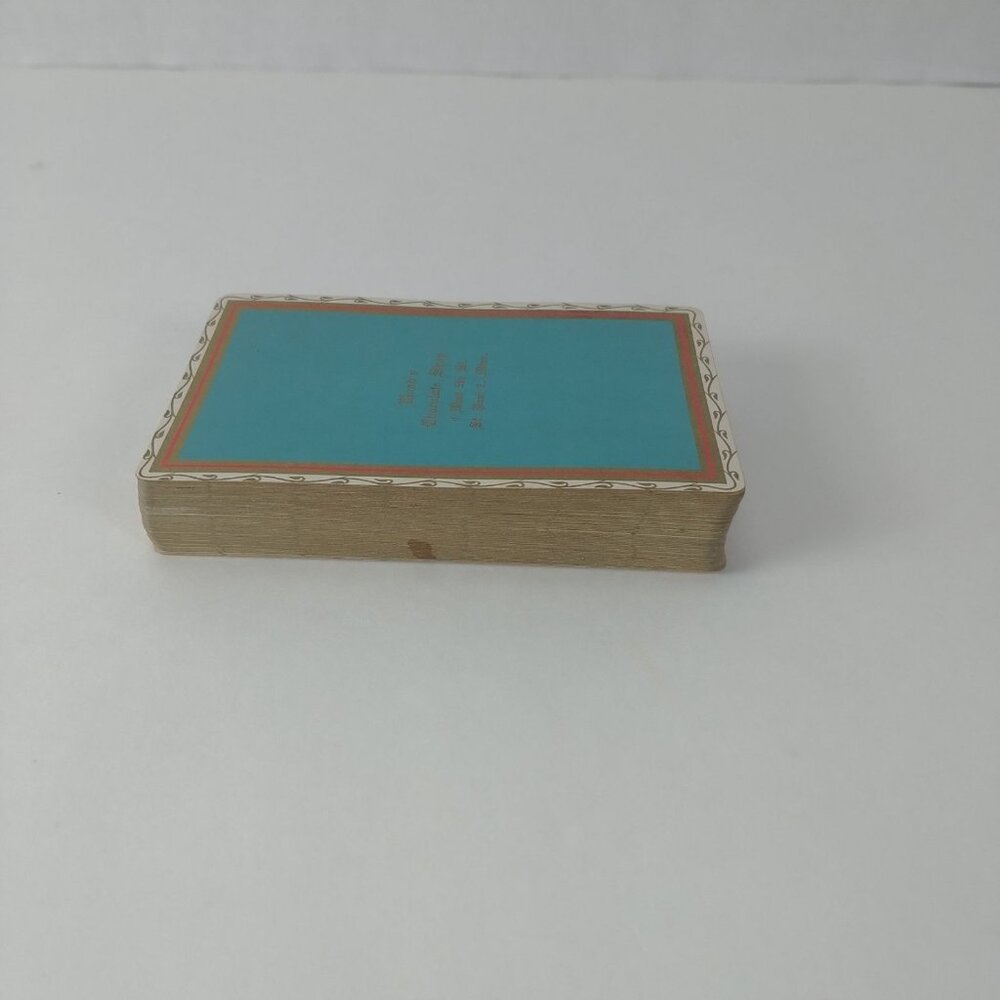 Brown & Bigelow Wood's Chocolate Shop Deck Of Playing Cards Vintage - Picture 7 of 9